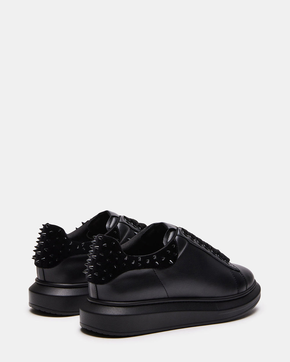FROSTING Black Velvet Men's Low-Top Lace-Up Sneaker | Steve Madden US