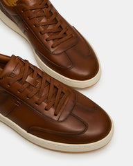 DYLAN Tan Low-Top Lace-Up Platform Men's Sneaker | Steve Madden for Sale