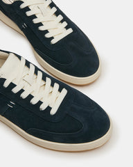 DYLAN Navy/White Low-Top Lace-Up Platform Men's Sneaker | Steve Madden discount