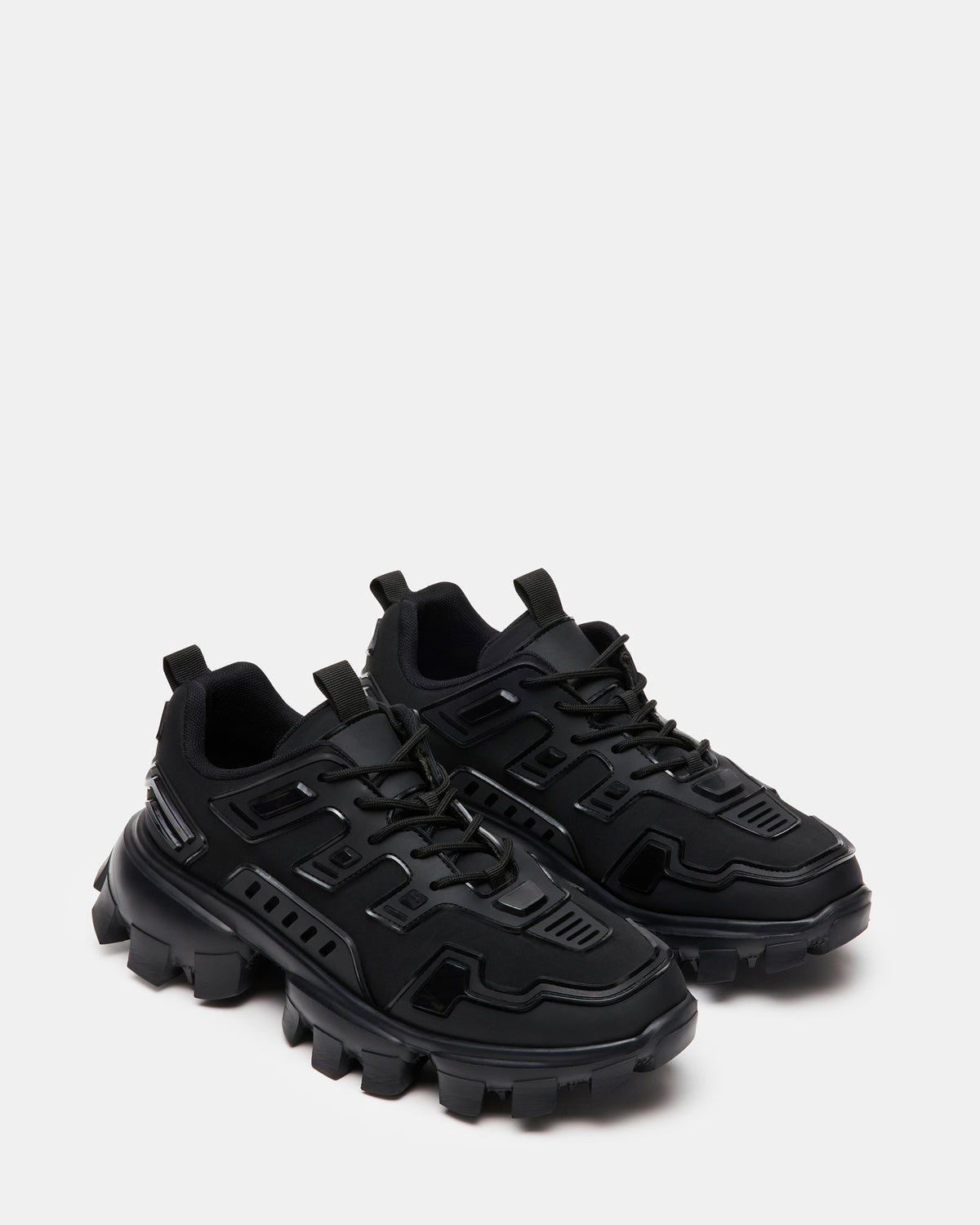 PONCE Black Men's Chunky Sole Lace Up Sneaker | Steve Madden online