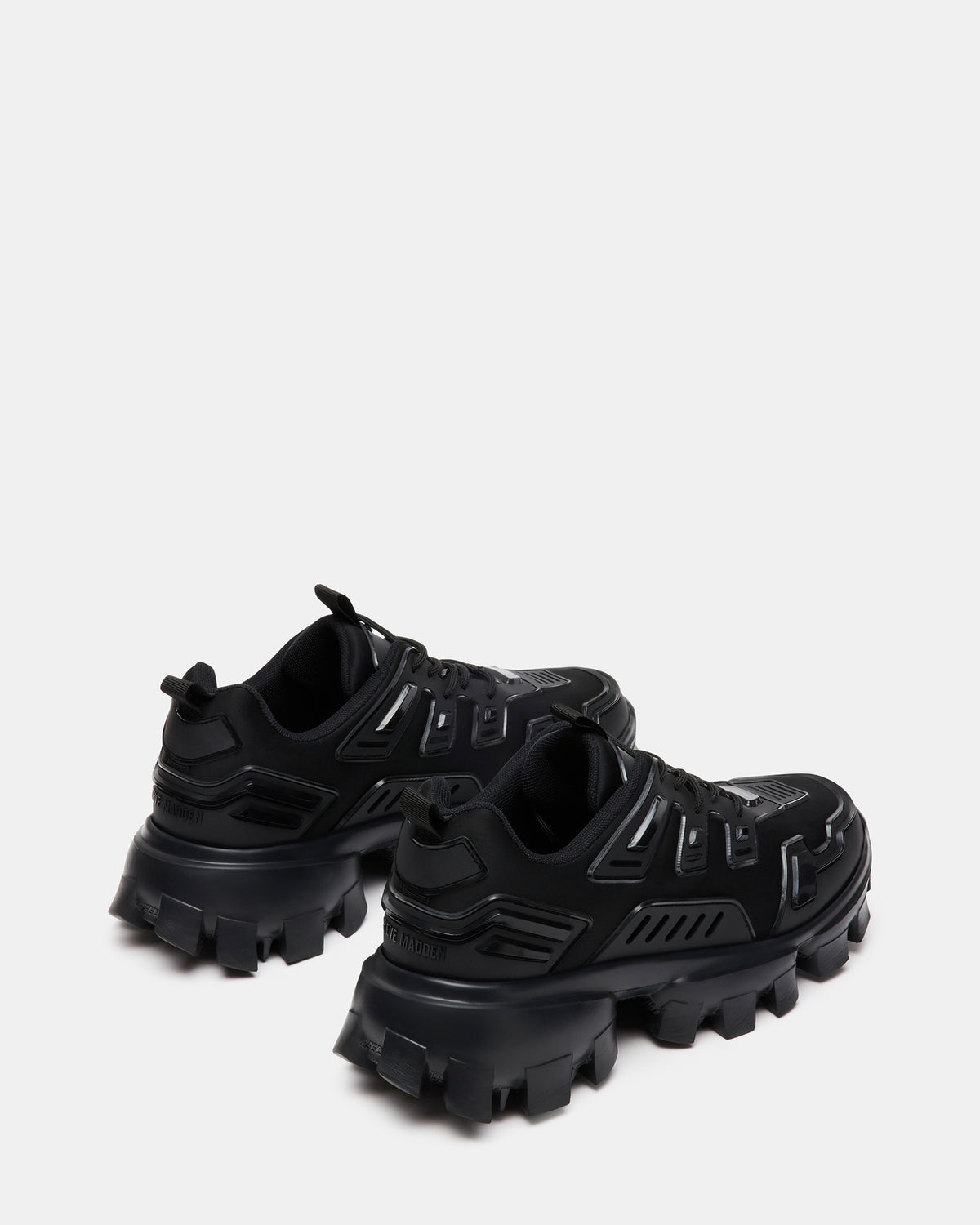 PONCE Black Men's Chunky Sole Lace Up Sneaker | Steve Madden online