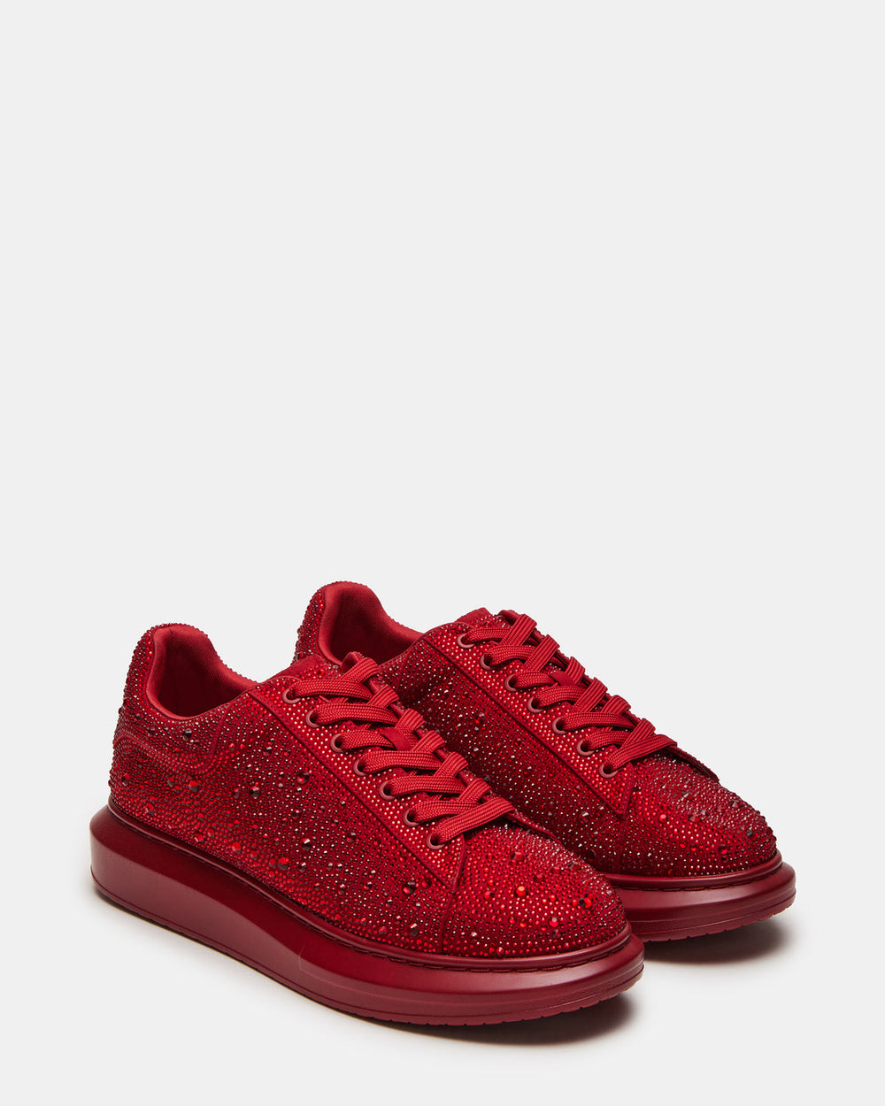 ICEBOX Red Multi Men's Low-Top Lace-Up Sneaker | Steve Madden Sale