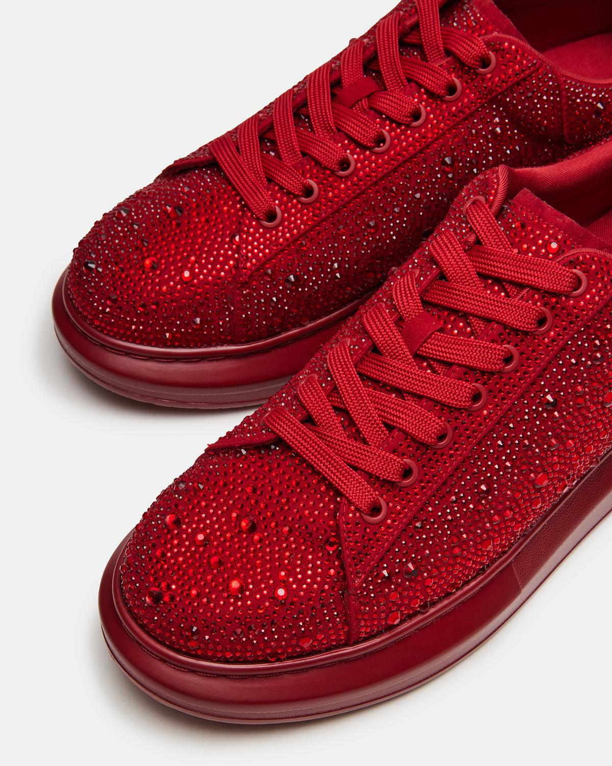 ICEBOX Red Multi Men's Low-Top Lace-Up Sneaker | Steve Madden Sale