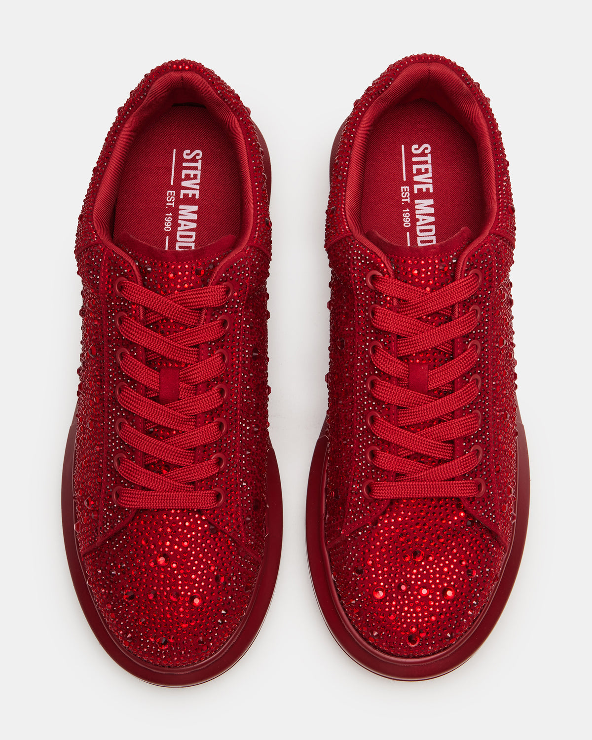 ICEBOX Red Multi Men's Low-Top Lace-Up Sneaker | Steve Madden Sale