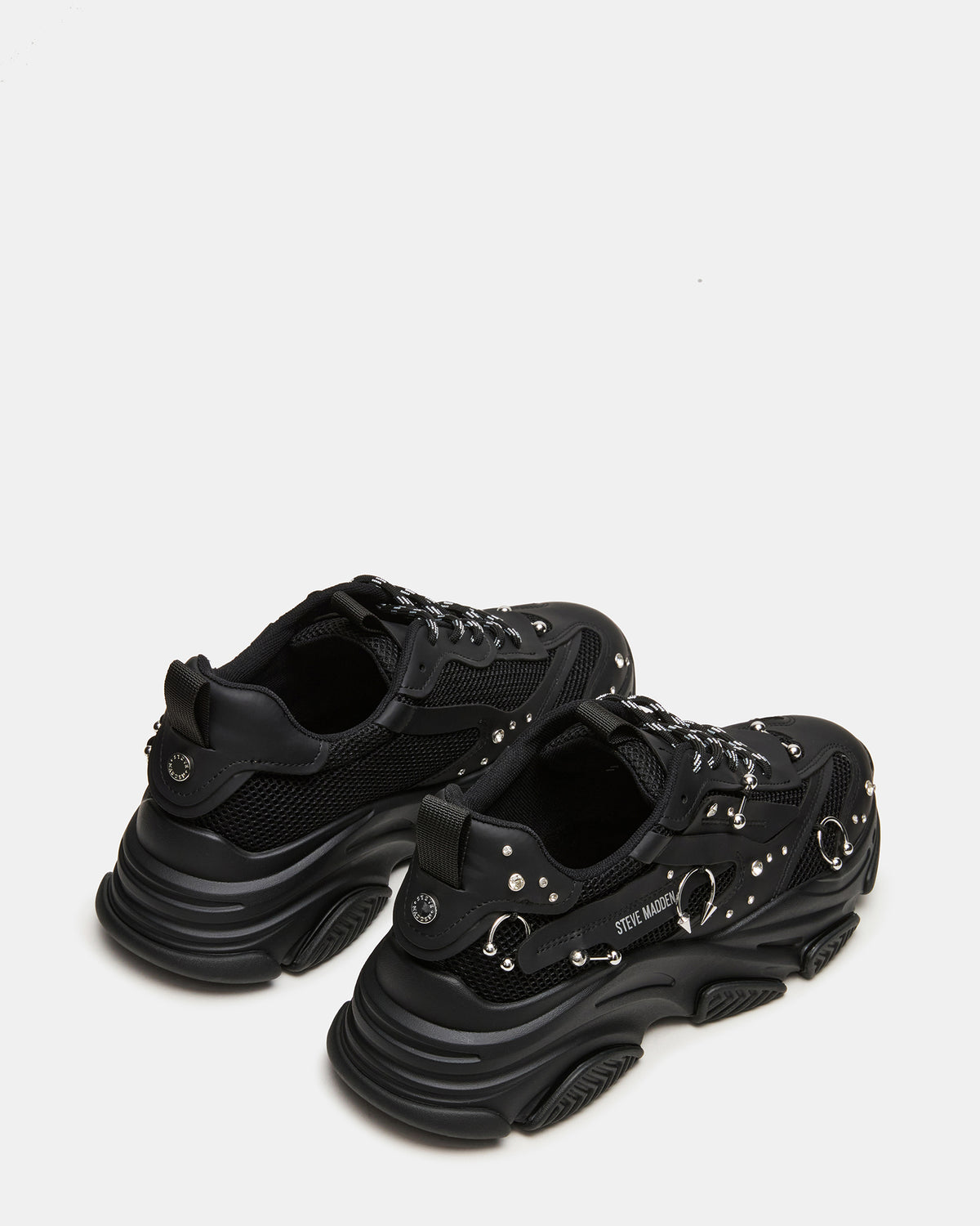 PIERCED Black Low-Top Lace-Up Men's Sneaker | Steve Madden near me