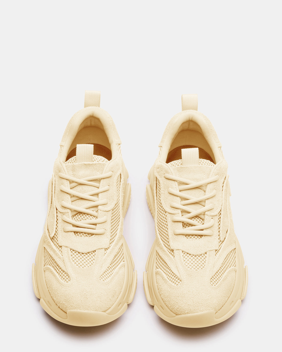 POSSESS Taupe Suede Low-Top Lace-Up Men's Sneaker | Steve Madden discount