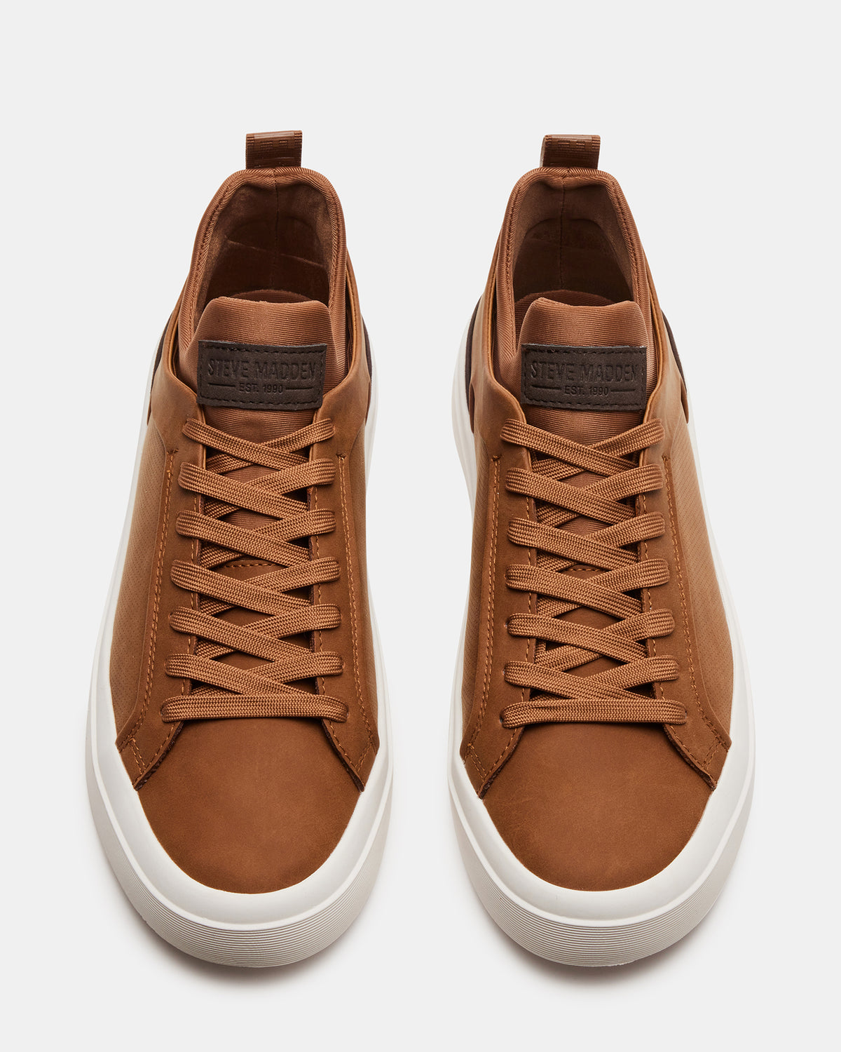 DACK Cognac Men's Lace-Up Sneakers | Steve Madden outlet