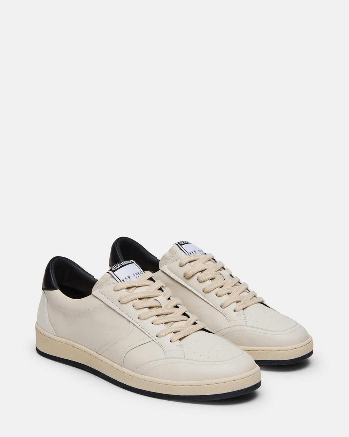 PRISMO Black Multi Low-Top Lace-Up Men's Sneaker | Steve Madden Sale