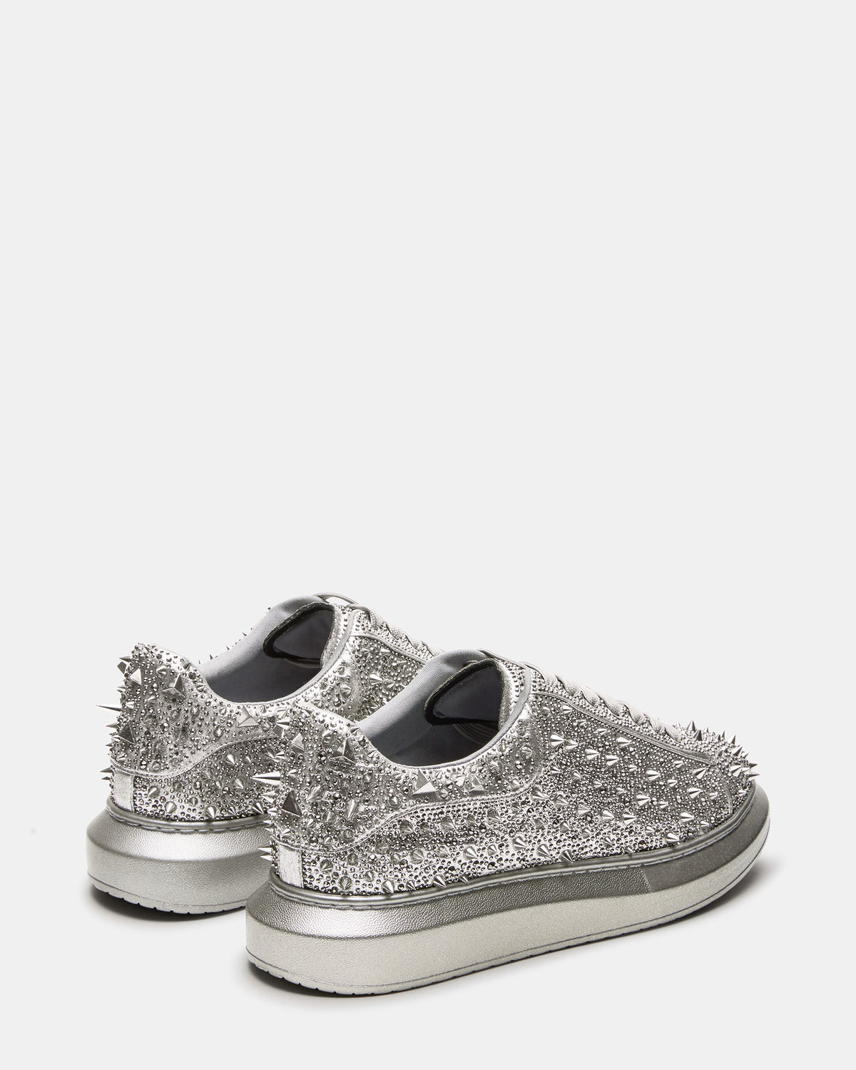 ICEBOX Pewter Metallic Men's Low-Top Lace-Up Sneaker | Steve Madden for Sale