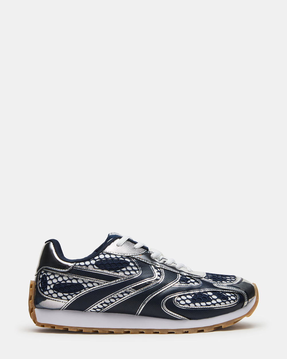 XYLO Blue Low-Top Lace-Up Men's Sneakers | Steve Madden on Sale