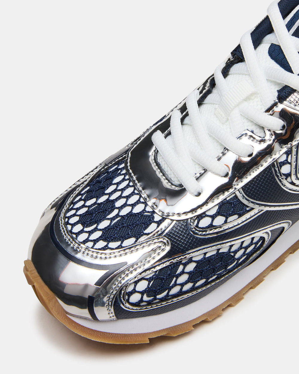 XYLO Blue Low-Top Lace-Up Men's Sneakers | Steve Madden on Sale