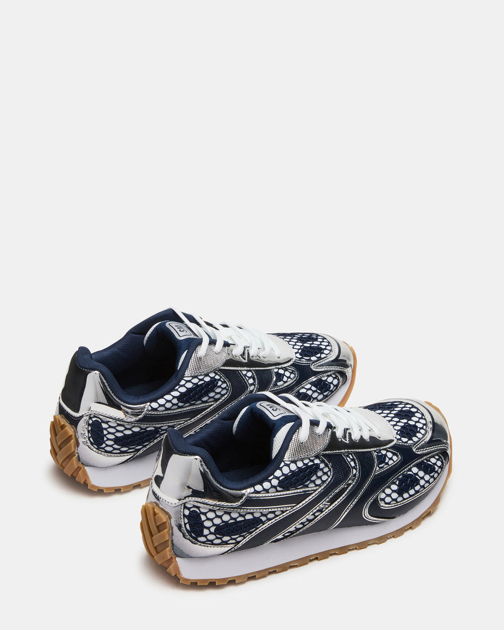 XYLO Blue Low-Top Lace-Up Men's Sneakers | Steve Madden on Sale