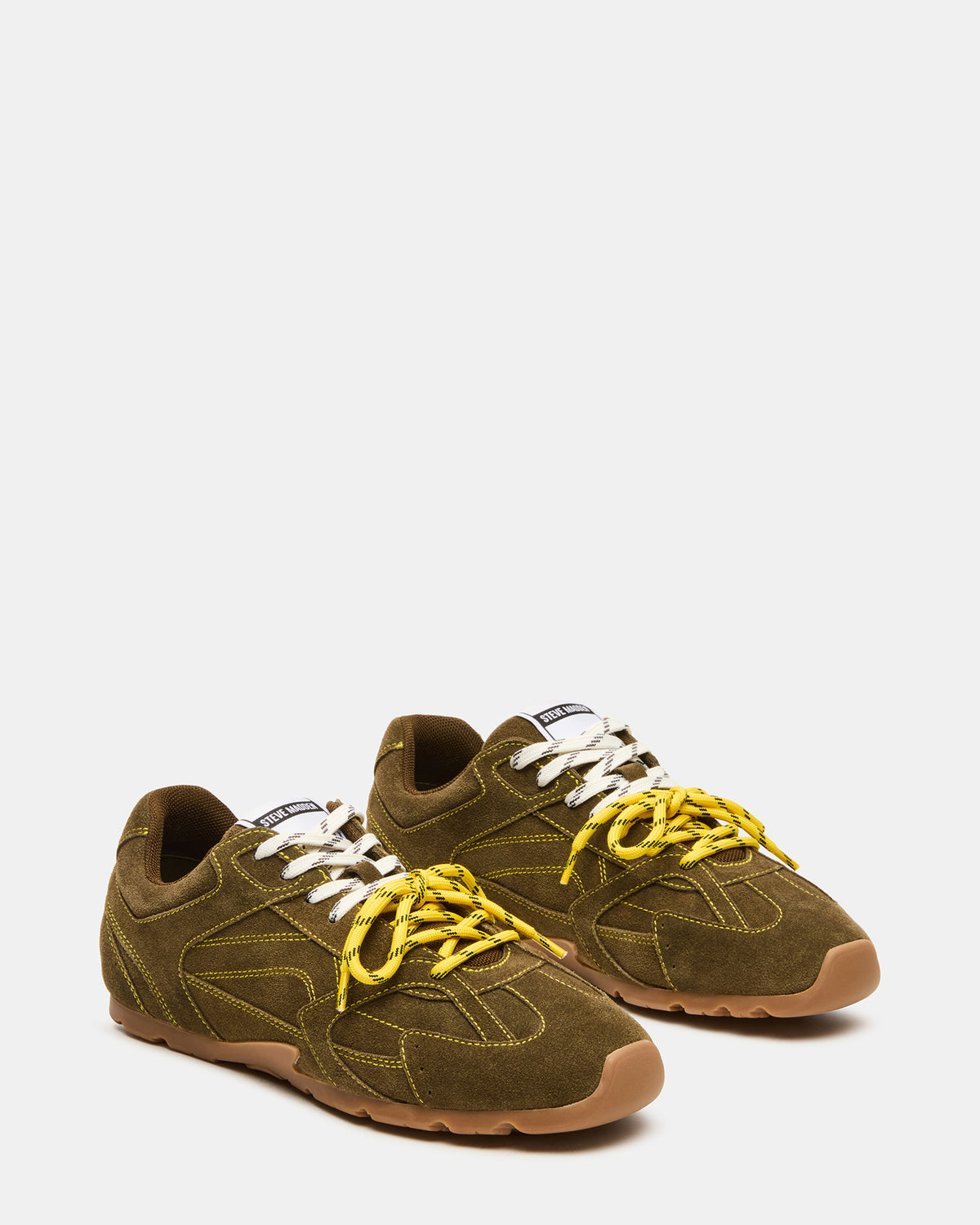 MIDAS Olive Low-Top Lace-Up Men's Sneaker | Steve Madden outlet