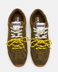 MIDAS Olive Low-Top Lace-Up Men's Sneaker | Steve Madden outlet