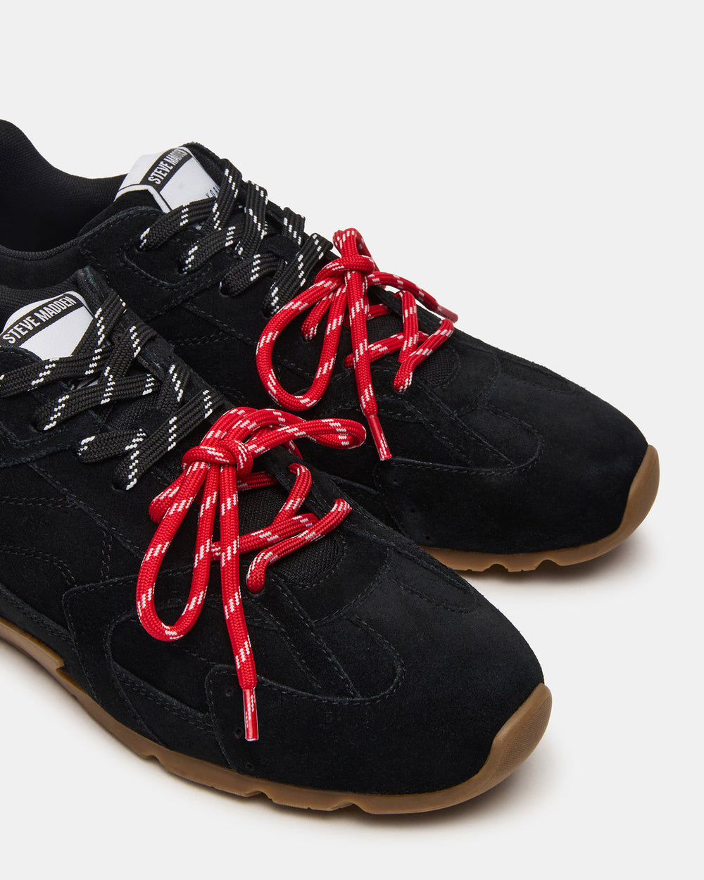 MIDAS Black Multi Low-Top Lace-Up Men's Sneaker | Steve Madden Sale