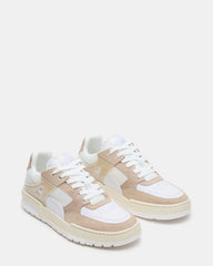 SANCHEZ White Multi Low-Top Lace-Up Men's Sneaker | Steve Madden on Sale