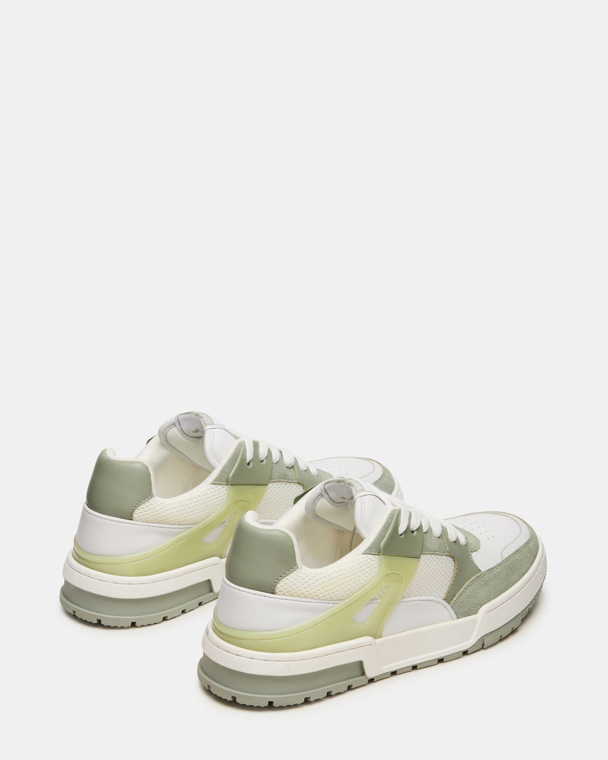 SANCHEZ Green Multi Low-Top Lace-Up Men's Sneaker | Steve Madden discount