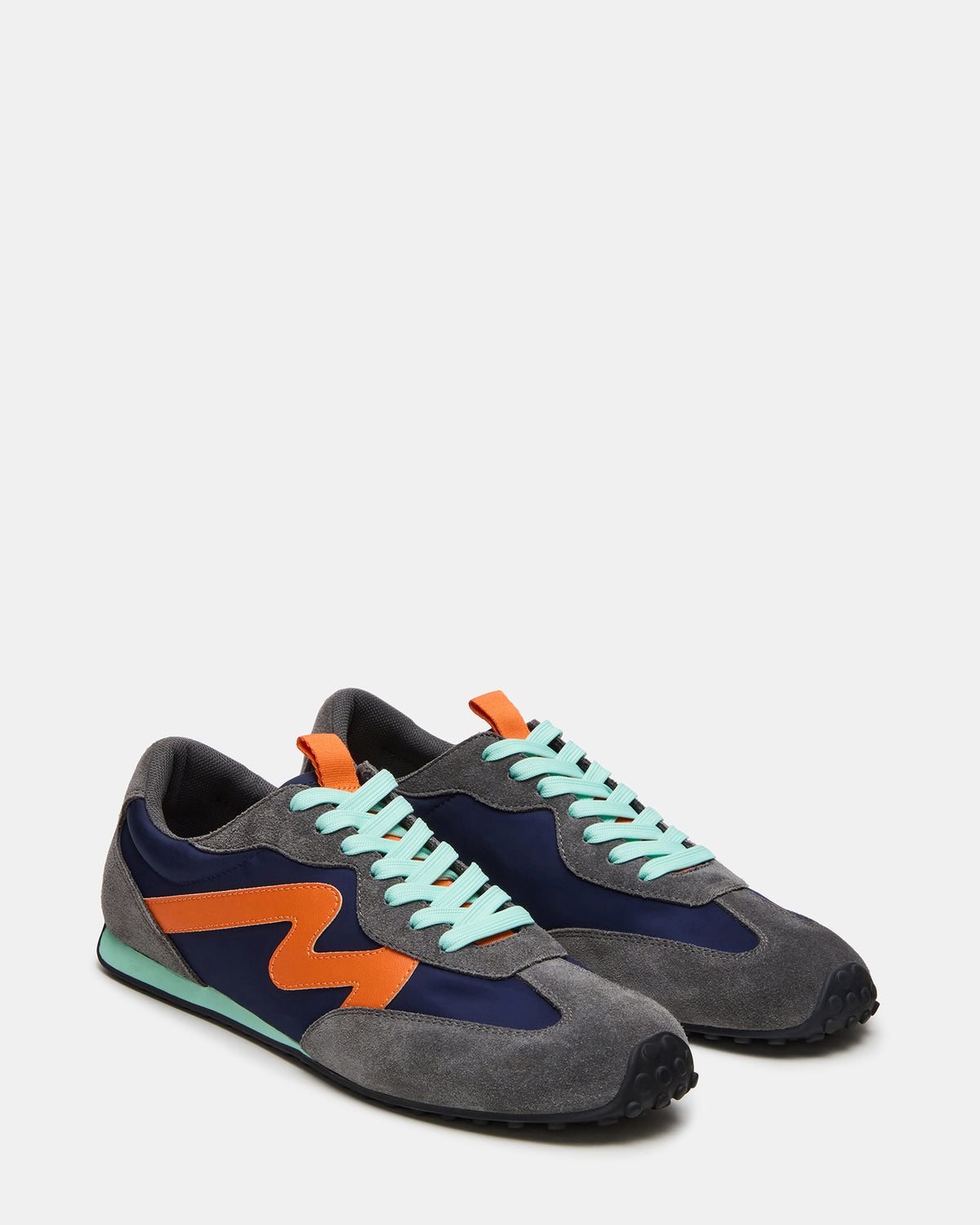 CYRUS Grey Multi Low-Top Lace-Up Men's Sneaker | Steve Madden online