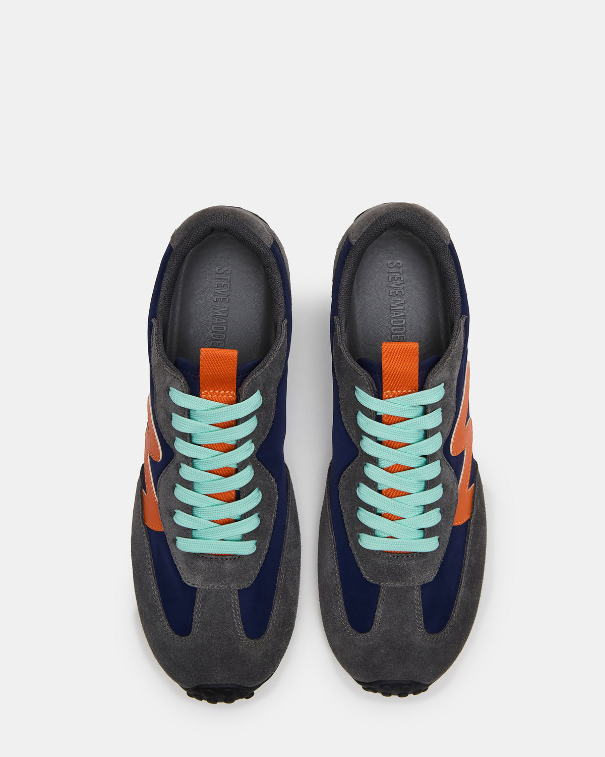 CYRUS Grey Multi Low-Top Lace-Up Men's Sneaker | Steve Madden online