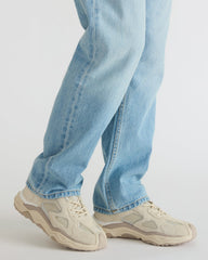 SALVADOR Off-White Low-Top Lace-Up Men's Sneaker | Steve Madden Sale