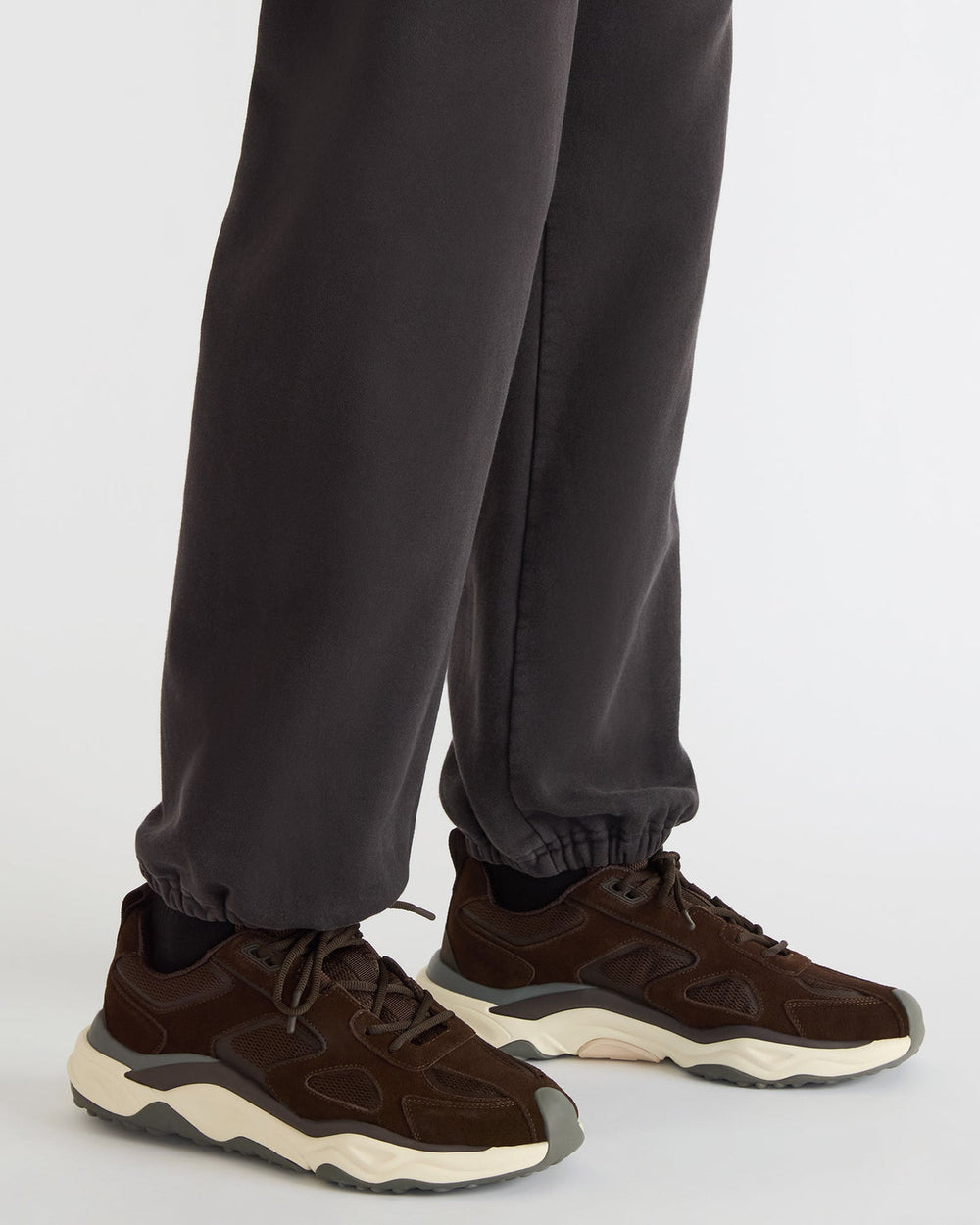 SALVADOR Brown Low-Top Lace-Up Men's Sneaker | Steve Madden discount