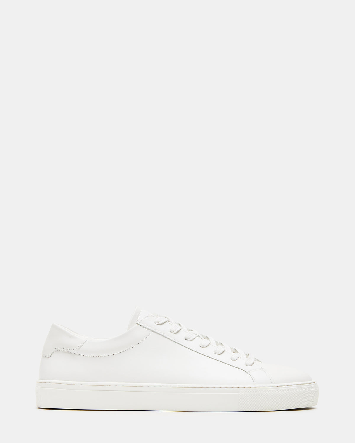 BONDD White Leather Low-Top Men's Sneaker | Steve Madden US