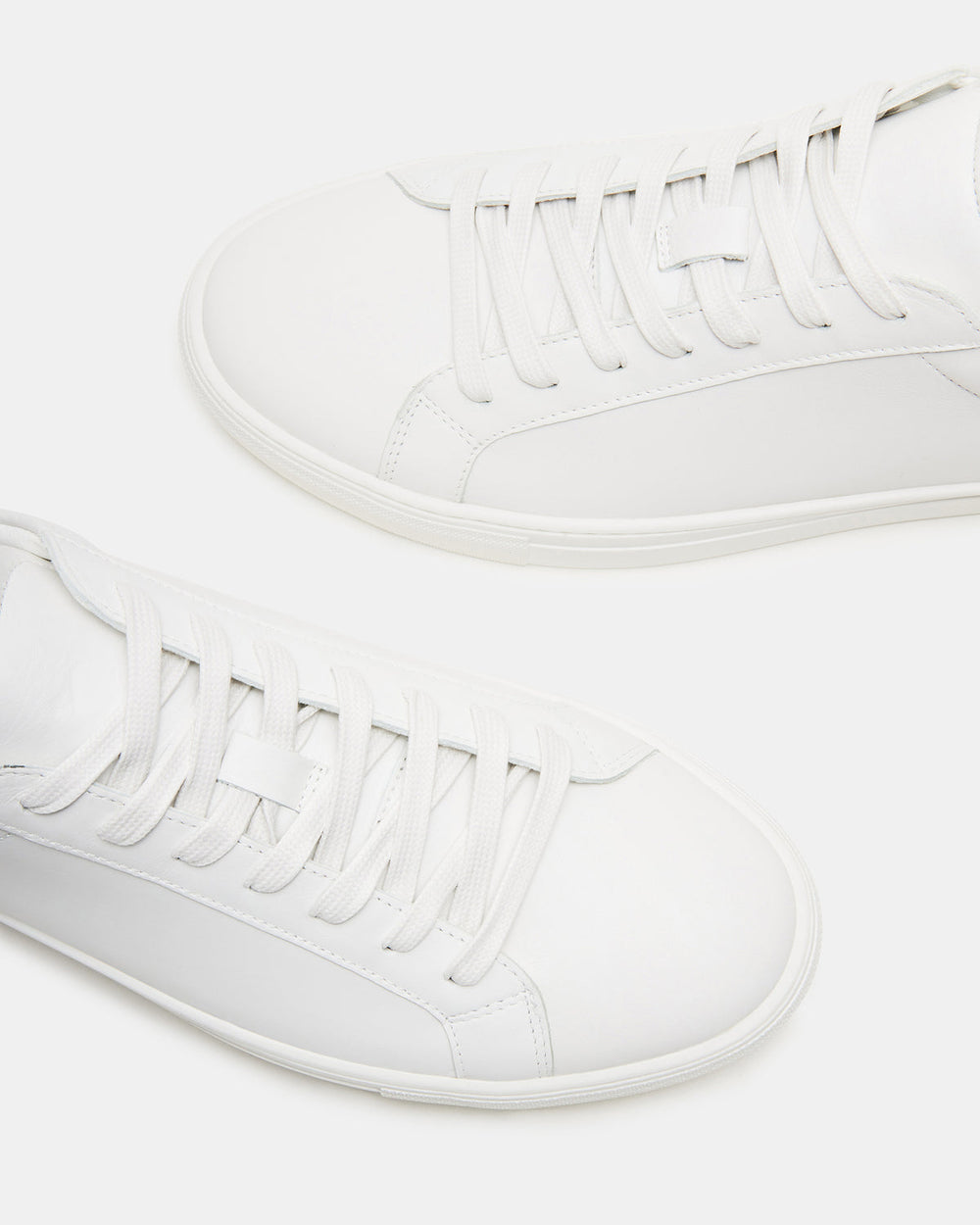 BONDD White Leather Low-Top Men's Sneaker | Steve Madden US