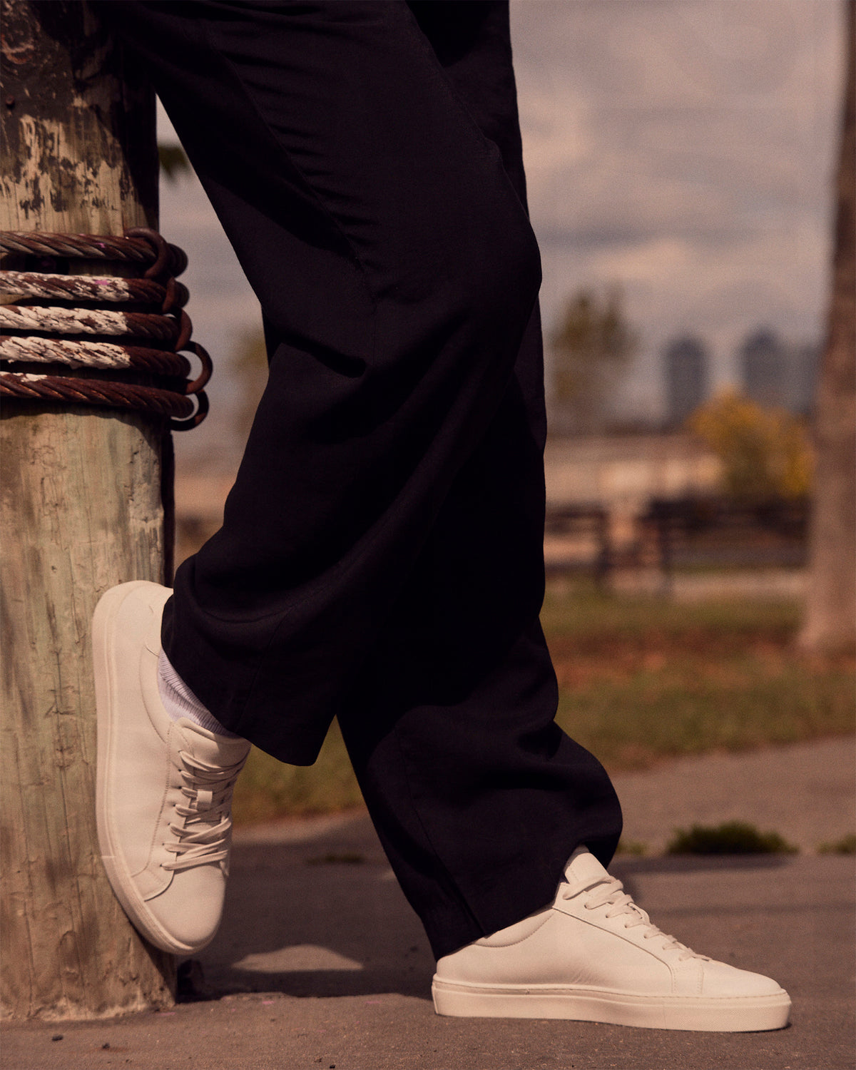 BONDD White Leather Low-Top Men's Sneaker | Steve Madden US