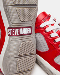 PICOLO Red Low-Top Lace-Up Men's Sneaker | Steve Madden outlet