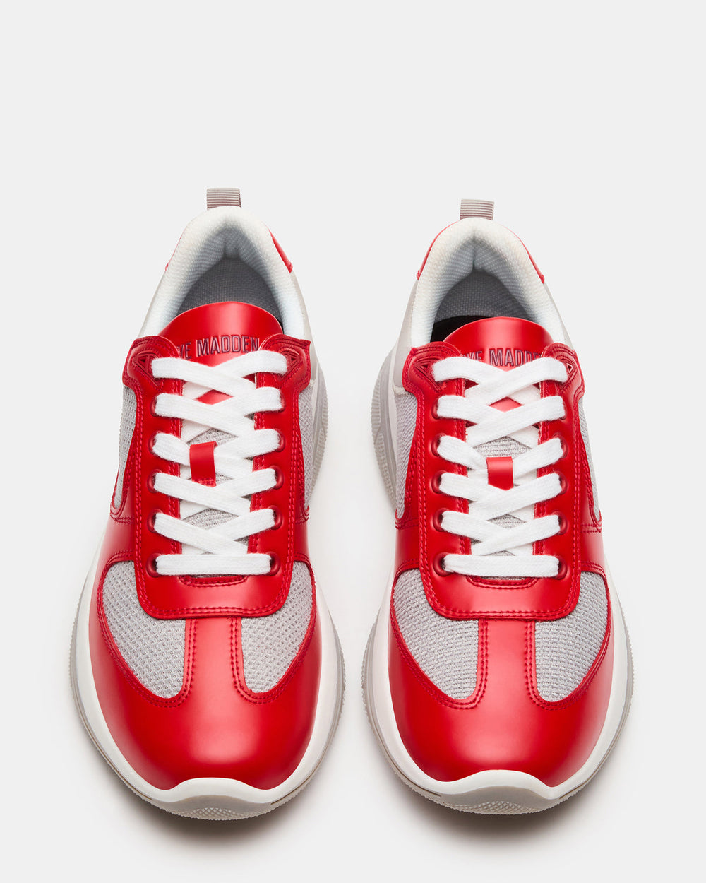 PICOLO Red Low-Top Lace-Up Men's Sneaker | Steve Madden outlet