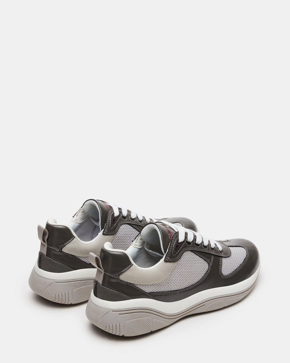 PICOLO Grey Low-Top Lace-Up Men's Sneaker | Steve Madden Sale