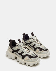 PONCE Cream Multi Chunky Sole Lace Up Men's Sneaker | Steve Madden for Sale