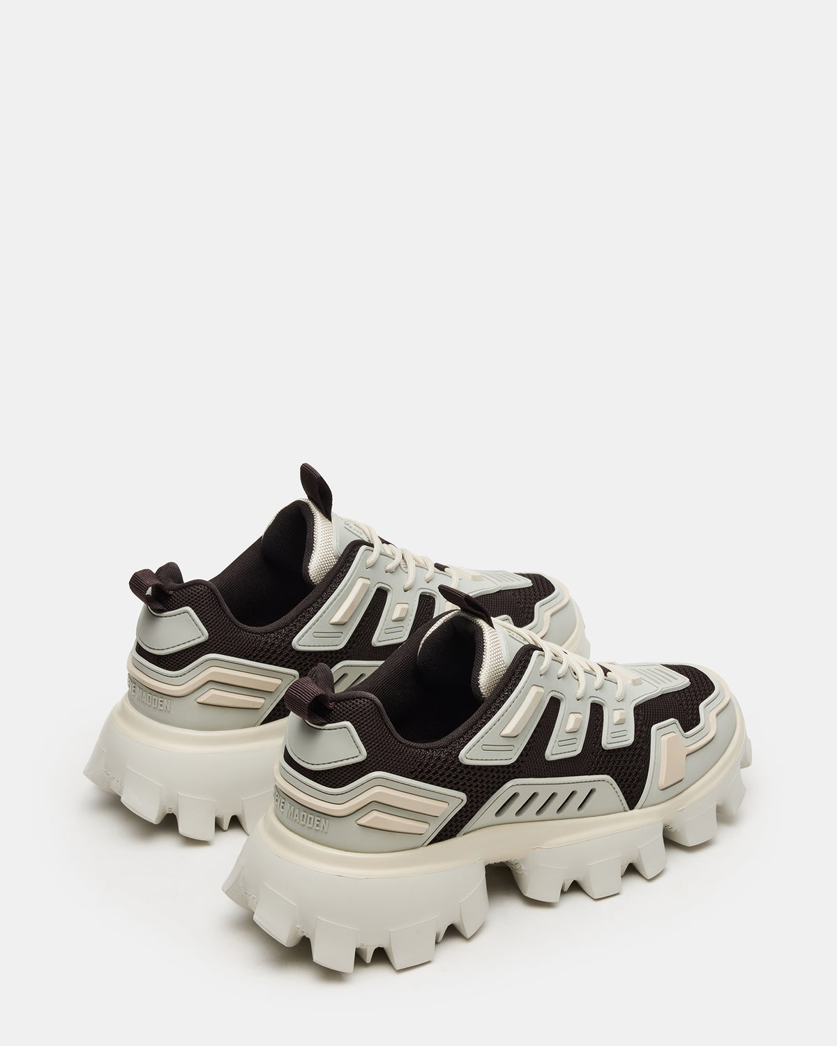 PONCE Cream Multi Chunky Sole Lace Up Men's Sneaker | Steve Madden for Sale