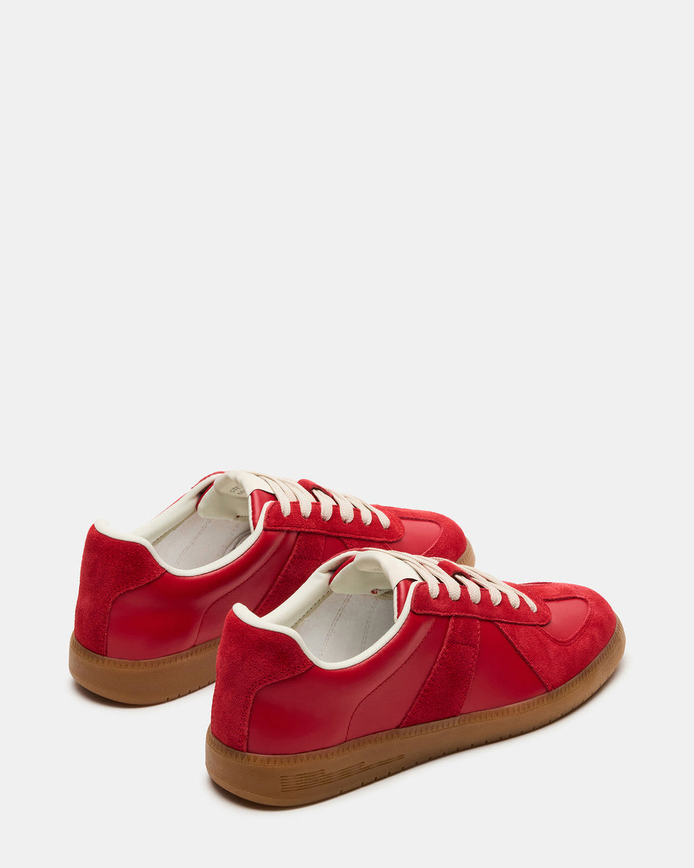 DIXON Red Low-Top Panel Men's Sneaker | Steve Madden on Sale