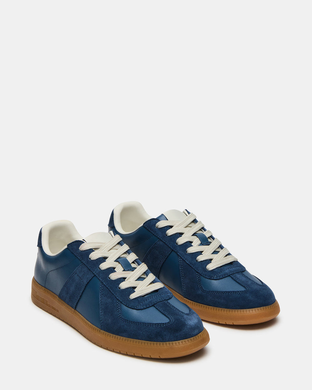 DIXON Navy Suede Low-Top Panel Men's Sneaker | Steve Madden near me
