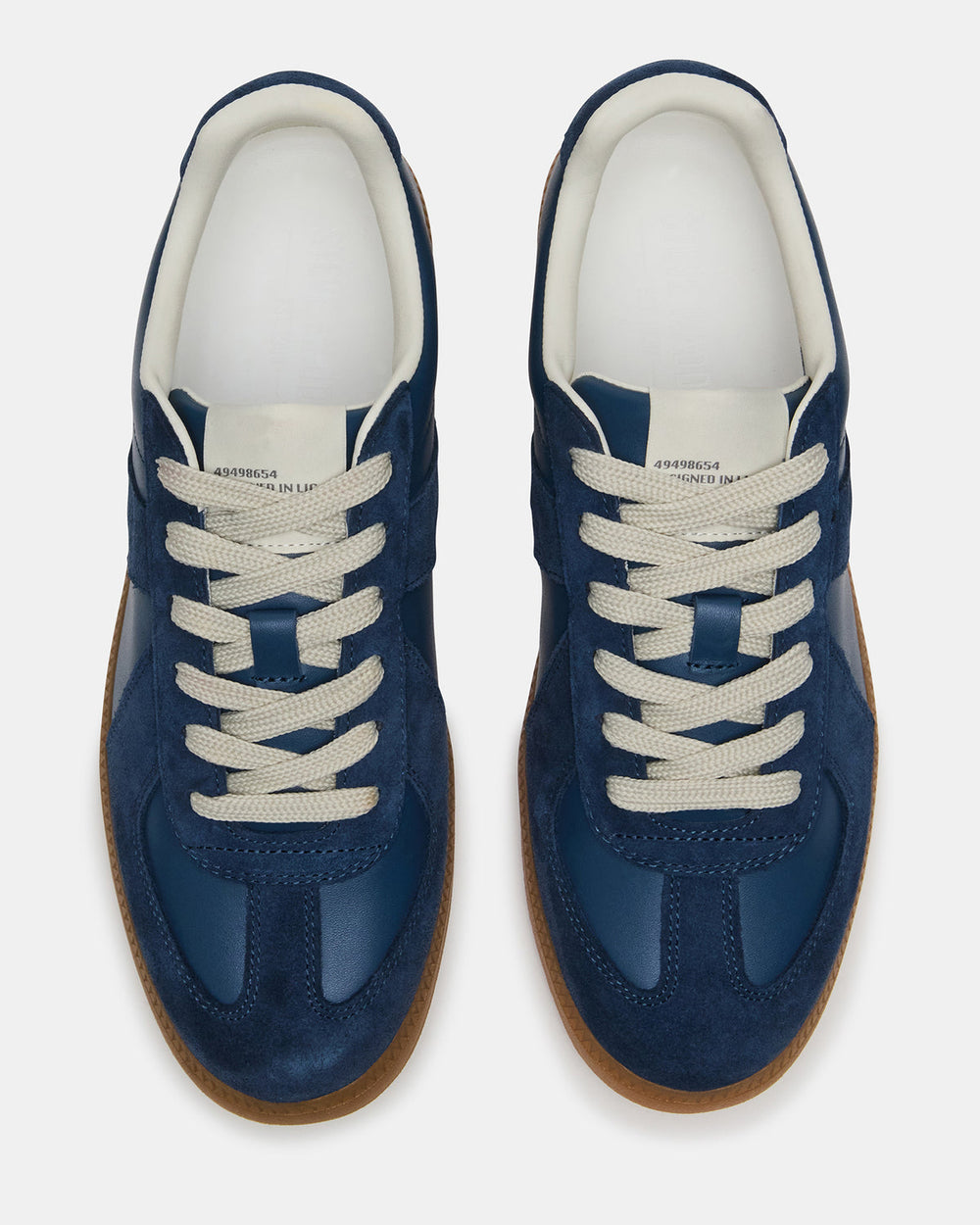 DIXON Navy Suede Low-Top Panel Men's Sneaker | Steve Madden near me