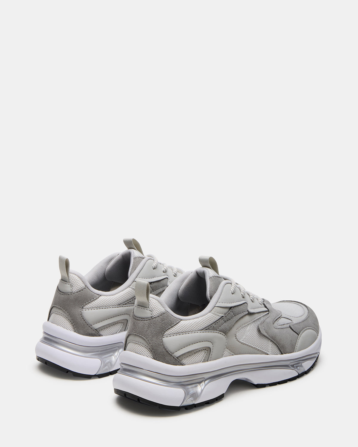 YGOR Grey Multi Men's Low-Top Lace-Up Sneaker | Steve Madden discount