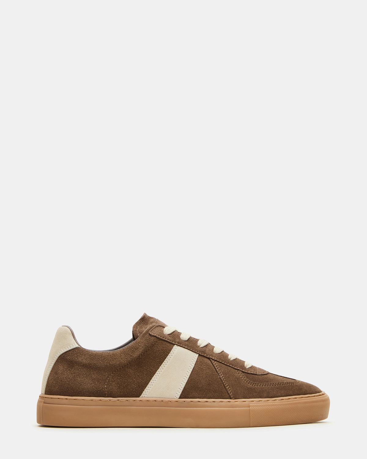 BRADY Taupe Suede Low-Top Lace-Up Men's Sneaker | Steve Madden US