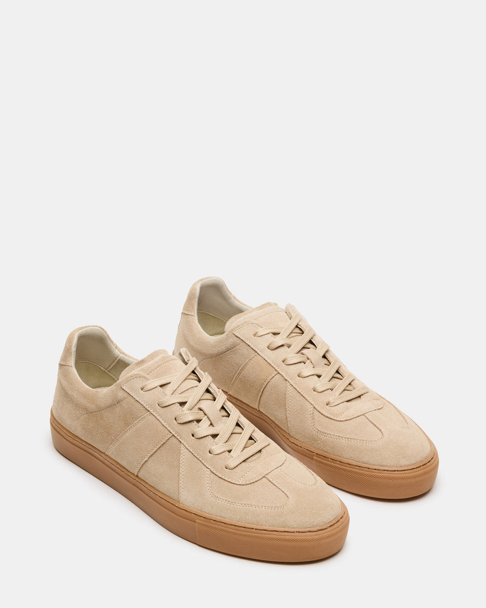 BRADY Sand Suede Low-Top Lace-Up Men's Sneaker | Steve Madden outlet