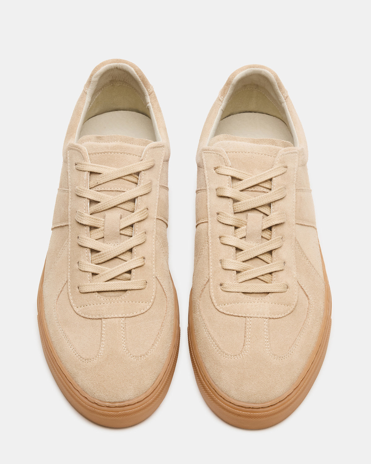 BRADY Sand Suede Low-Top Lace-Up Men's Sneaker | Steve Madden outlet