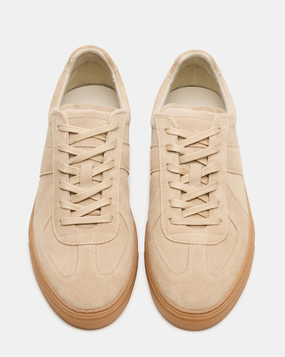 BRADY Sand Suede Low-Top Lace-Up Men's Sneaker | Steve Madden outlet