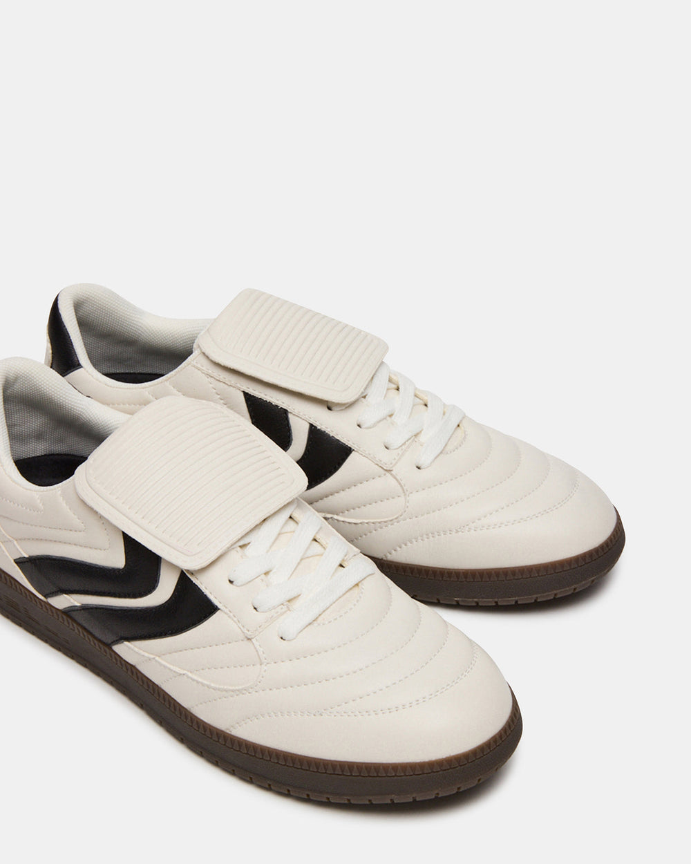 JANOS White Leather Low-Top Lace-Up Men's Sneaker | Steve Madden for Sale
