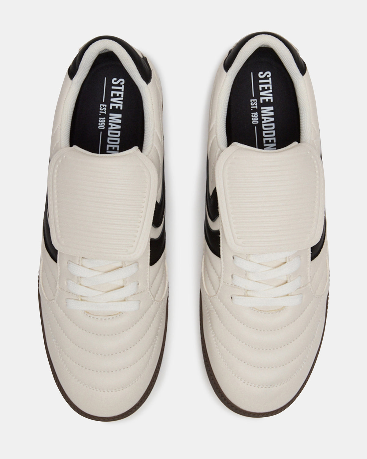 JANOS White Leather Low-Top Lace-Up Men's Sneaker | Steve Madden for Sale