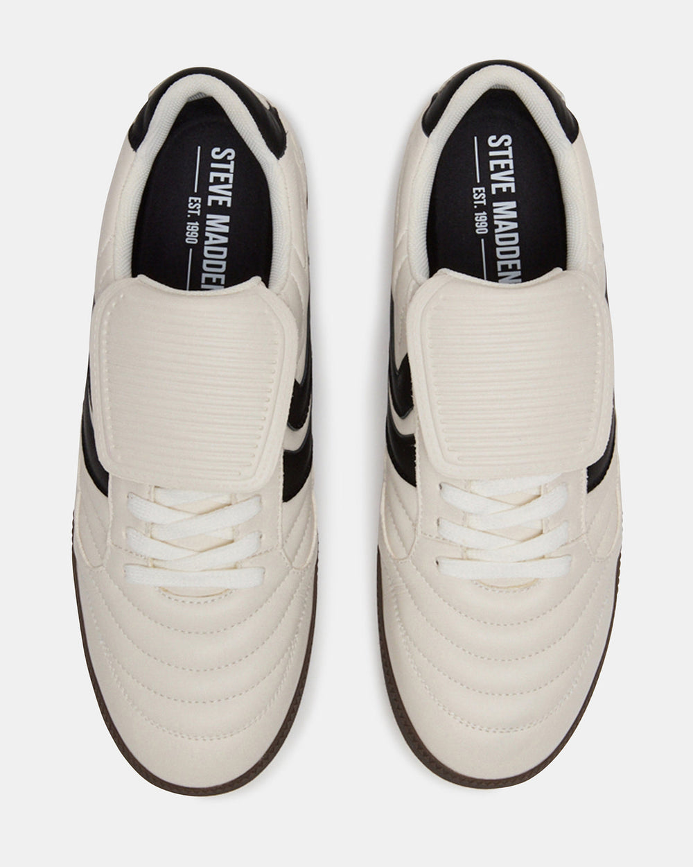 JANOS White Leather Low-Top Lace-Up Men's Sneaker | Steve Madden for Sale