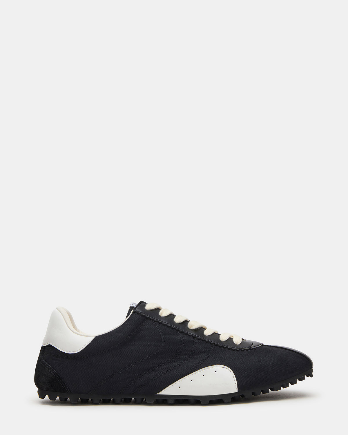 PUZZLE Black Low-Top Lace-Up Men's Sneaker | Steve Madden on Sale