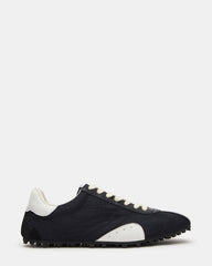 PUZZLE Black Low-Top Lace-Up Men's Sneaker | Steve Madden on Sale