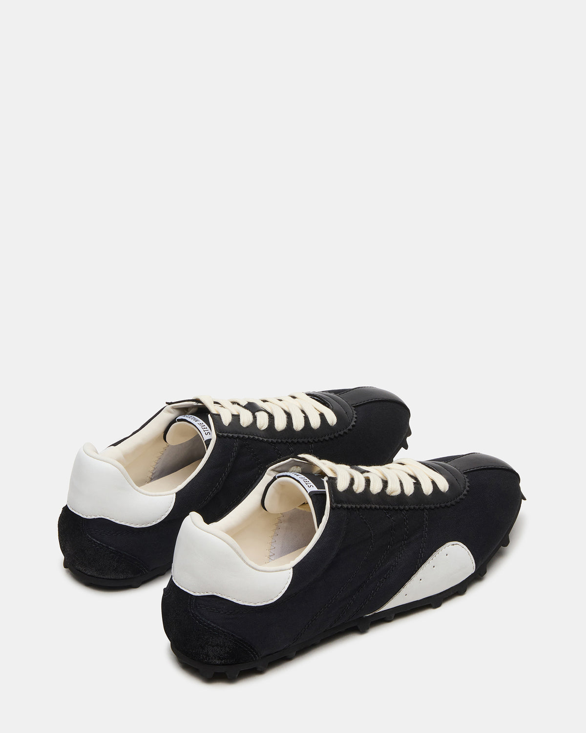 PUZZLE Black Low-Top Lace-Up Men's Sneaker | Steve Madden on Sale