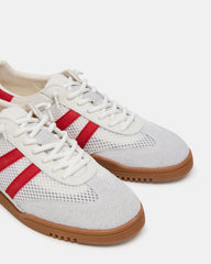 VIENTO White Multi Low-Top Lace-Up Men's Sneakers | Steve Madden US