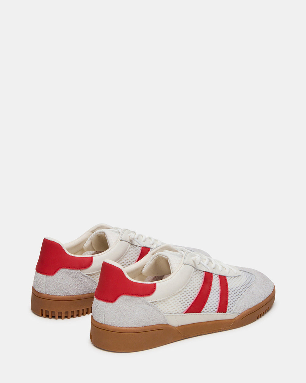 VIENTO White Multi Low-Top Lace-Up Men's Sneakers | Steve Madden US