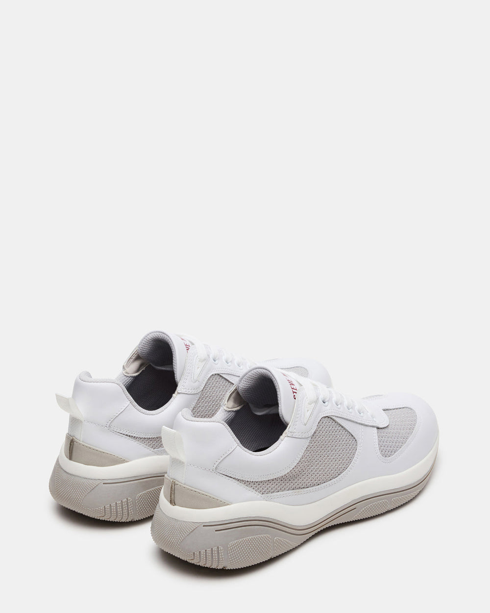 PICOLO White Low-Top Lace-Up Men's Sneaker | Steve Madden on Sale